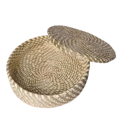 Sabai Grass Ecofriendly Chain binding Chapati Box