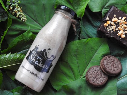 Oreo brownie thickshake