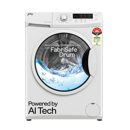 Godrej 8 Kg 5 Star, AI Powered, Inbuilt Heater, Fabrisafe Drum, Eco Wash, Unbalanced Load Sensor, Stain wash, Fully Automatic Front Load Washing Machine (WFEON CRS 8012 5.0 FKEDM GLWH, Glacial White) Godrej 8 Kg 5 Star, AI Powered, Inbuilt Heater, Fabris Godrej 8 Kg 5 Star, AI Powered, Inbuilt Heater, Fabrisafe Drum, Eco Wash, Unbalanced Load Sensor, Stain wash, Fully Automatic Front Load Washing Machine (WFEON CRS 8012 5.0 FKEDM GLWH, Glacial White) Godrej 8 Kg 5 Star, AI Powered, Inbuilt Heater, Fabris