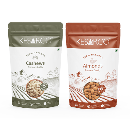 Everyday Nuts Combo (W320 Cashews & Raw Almonds)