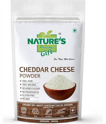 Nature's Gift Cheddar Cheese Powder (100% Pure Off White) Powder 500 gm