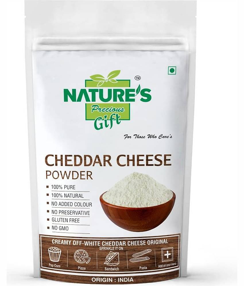 Nature's Gift Cheddar Cheese Powder (100% Pure Off White) Powder 500 gm
