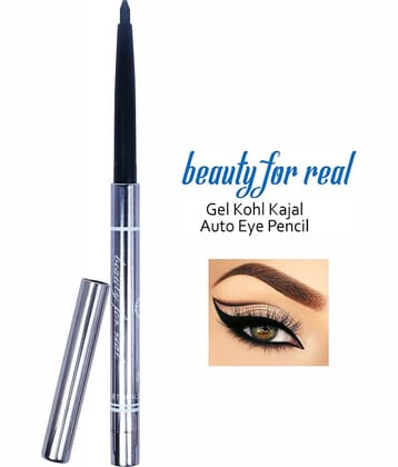 Colors Queen Beauty For Real Long Lasting and Waterproof Kajal 7g, Black (Pack of 1)