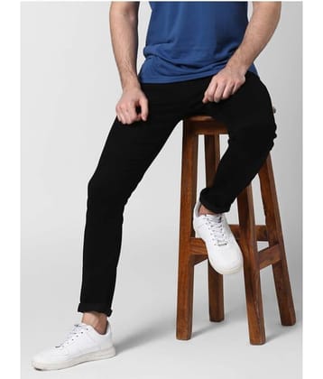 BUKKL Slim Fit Solid Men's Jeans - Black ( Pack of 1 )