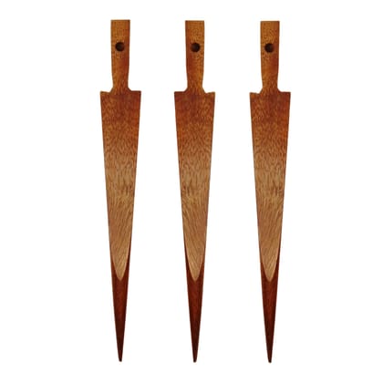 Wooden Paniyaram Stick (Pack of 3) � 16 cm Aappam Flipper Tool � Heat-Resistant Pappadam Turner � Kuli Paniyaram Picker � Idly Remover Stick � Rod for South Indian Snacks - Smooth Surface Wooden Paniyaram Stick (Pack of 3) � 16 cm Aappam Flipper Tool � Heat-Resistant Pappadam Turner � Kuli Paniyaram Picker � Idly Remover Stick � Rod for South Indian Snacks - Smooth Surface