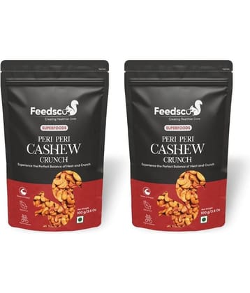 Feedsco Cashew nut (Kaju) 100 Pack of 2