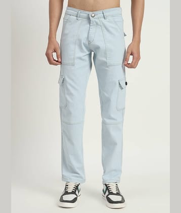 RAGZO Regular Fit Basic Men's Jeans - Light Blue ( Pack of 1 )