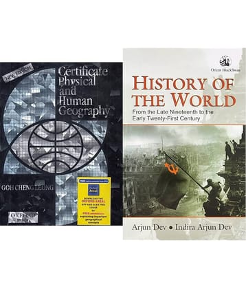 Certificate Physical And Human Geography; Indian Edition + History of the World Arjun Dev