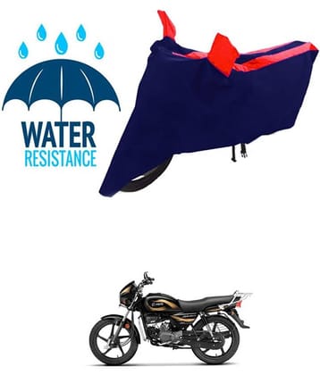 RONISH Bike Body Cover for Hero Splendor Plus ( Pack of 1 ) , Red