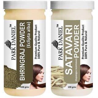 PARK DANIEL Pure & Natural Bhringraj Powder & Satavari Powder Combo Pack (200 ml)