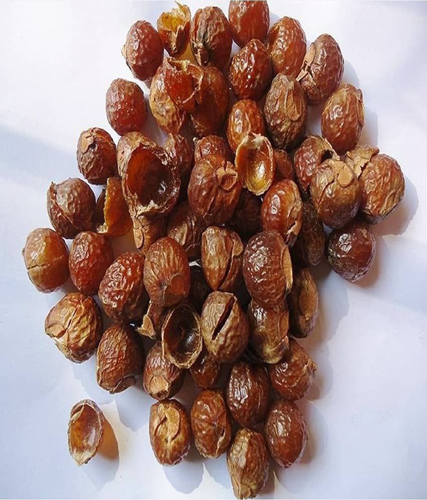 MYGODGIFT Organic Whole Dried Reetha/Ritha/Arith/Areetha Raw Form For Hairs 100 gm