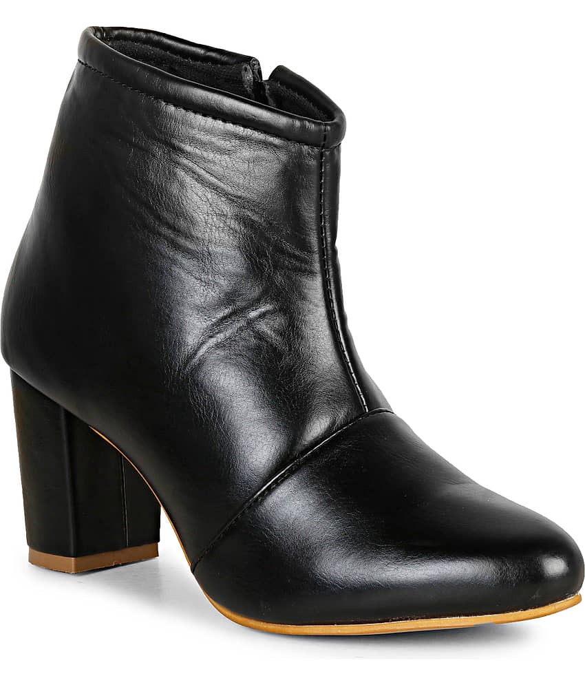 Commander - Black Women's Ankle Length Boots