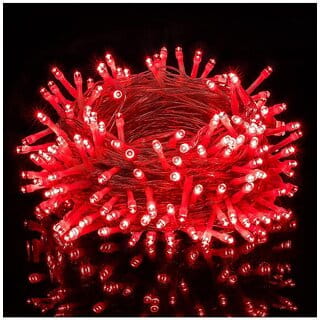 DAYBETTER Red 15M Decorative Ladi, Rice, String Led Light Pixel ( Pack of 1 )
