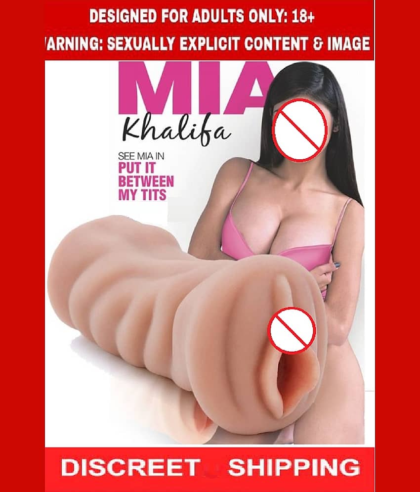 KamYog  MIA KHALIFA MALE POCKET PUSSY MASTURBATOR CUP WITH FREE LUBE-U.S.A