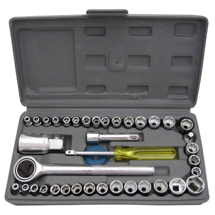 Alunari Socket Combination Toolkit 40 pcs