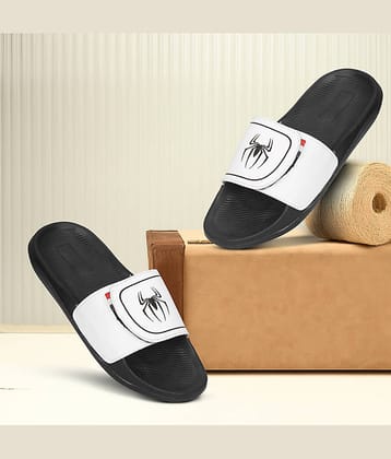 PERY PAO White Men's Slide Flip Flop
