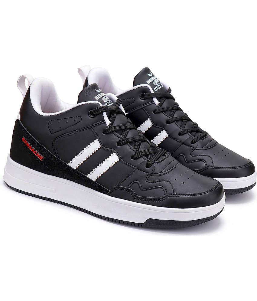Bersache Men Casual Shoes Black Men's Lifestyle Shoes