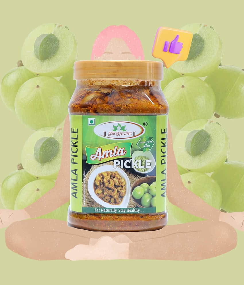 gangawat amla Vegetable Pickle 800 g