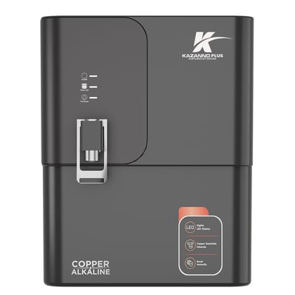 Kazanno Plus Alkaline Water Purifier | BLACK 10 Litres Kazanno Plus Alkaline Water Purifier | BLACK 10 Litres