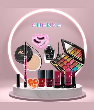 swenky glam makeup kit (Pack of 10)