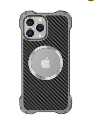 Xman - Aluminum Alloy with Carbon Fiber Case  iPhone 15 PLUS
