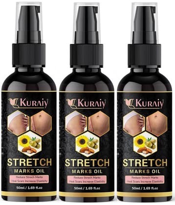Kuraiy stretch Oil for Stretch Marks Removal Post Pregnancy fast work stretch mark oil