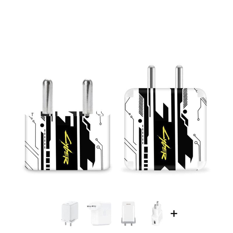 Cyber White Charger Skin