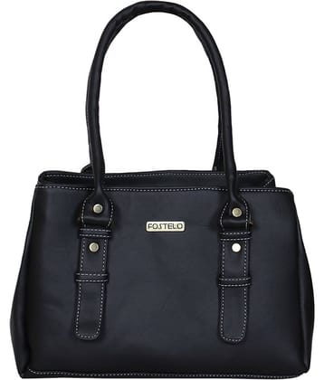 Fostelo - Black Fabric Shoulder Bag