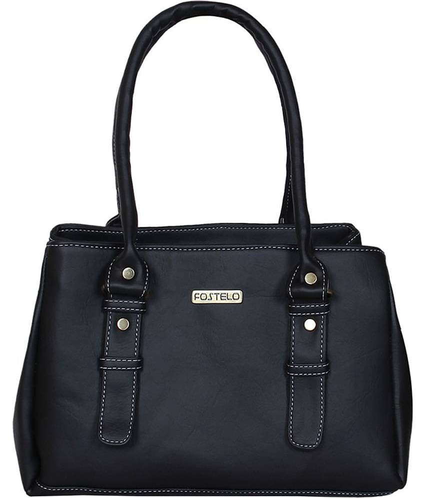 Fostelo - Black Fabric Shoulder Bag