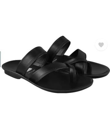 PUPINE Black Men's Thong Flip Flop