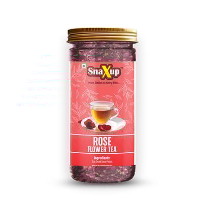 SnaXup Rose Flower Tea 100Gm