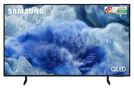 Samsung 138 cm (55 inches) 4K Ultra HD QLED Smart TV QA55Q8FAAULXL (Black)