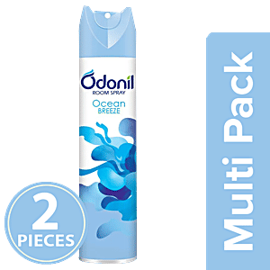 Odonil Room Air Freshener Spray - Ocean Breeze, 2 x 220 ml Multipack Odonil Room Air Freshener Spray - Ocean Breeze, 2 x 220 ml Multipack