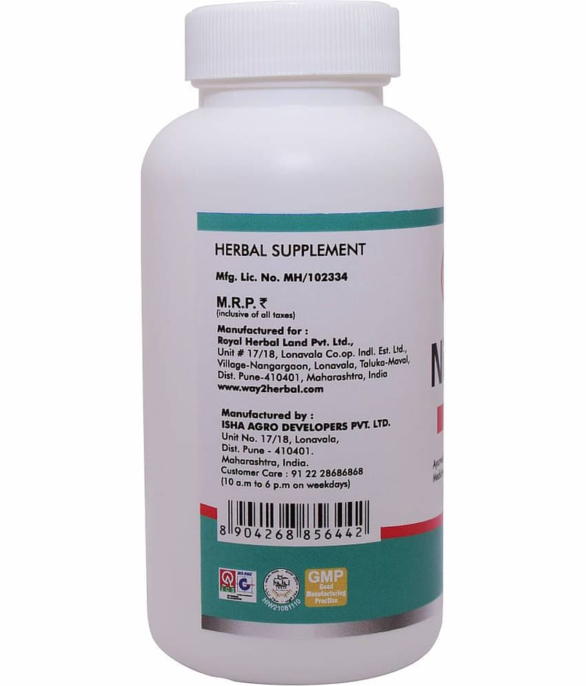 Way2Herbal Nirgundi Tablet 120 No.S Pack of 1