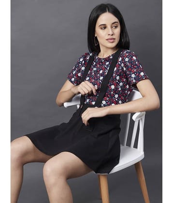 Rigo - 100 Percent Cotton Black Women's Skater Skirt ( Single Pack )