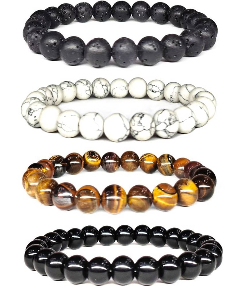 DAIVYA WELLNESS - Multicolor Bracelet ( Pack of 4 )