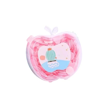 DHRUVINSRI Travel Paper soap Sheets Apple Shape Disposable Paper Soap Flakes Hand Cleaning Hand Toilet Paper Hand Foot Care Cleaners Washing (Mix Color)