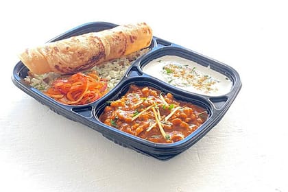 Chicken Keema Masala Thali