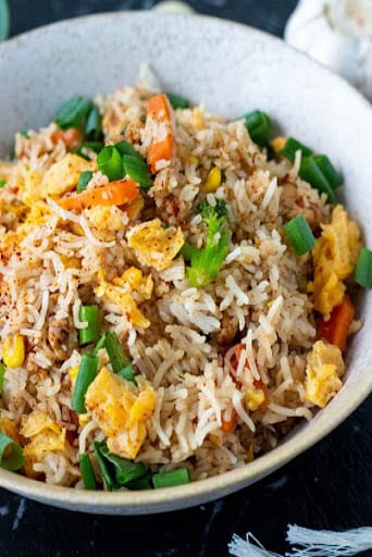Veg Butter Garlic Fried Rice
