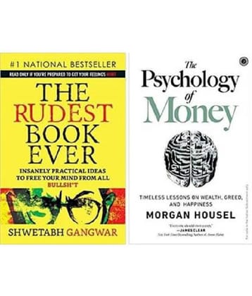 The Rudest Book Ever + The Psychology Of Money (Set Of 02 Books) (Paperback, Shwetabh Gangwar, Morgan Housel)