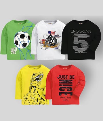 Kuchipoo Pack of 3 Boys Cotton Blend T-Shirt ( Multicolor )