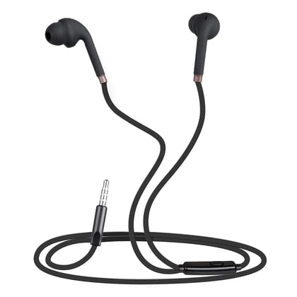 Zebronics Zeb-Corolla In Ear Wired Earphone with Mic, 3.5mm Jack, 1.2 Meter Cable, Multi Function Button Zebronics Zeb-Corolla In Ear Wired Earphone with Mic, 3.5mm Jack, 1.2 Meter Cable, Multi Function Button