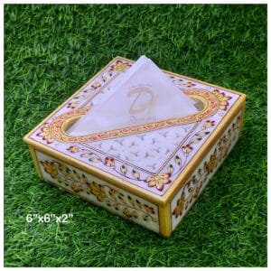 Marble Tissue Box