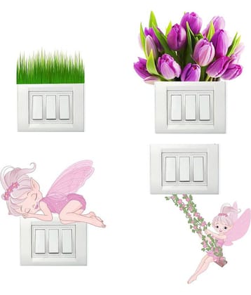 Asmi Collection printed Cartoon Characters Sticker ( 15 x 20 cms )