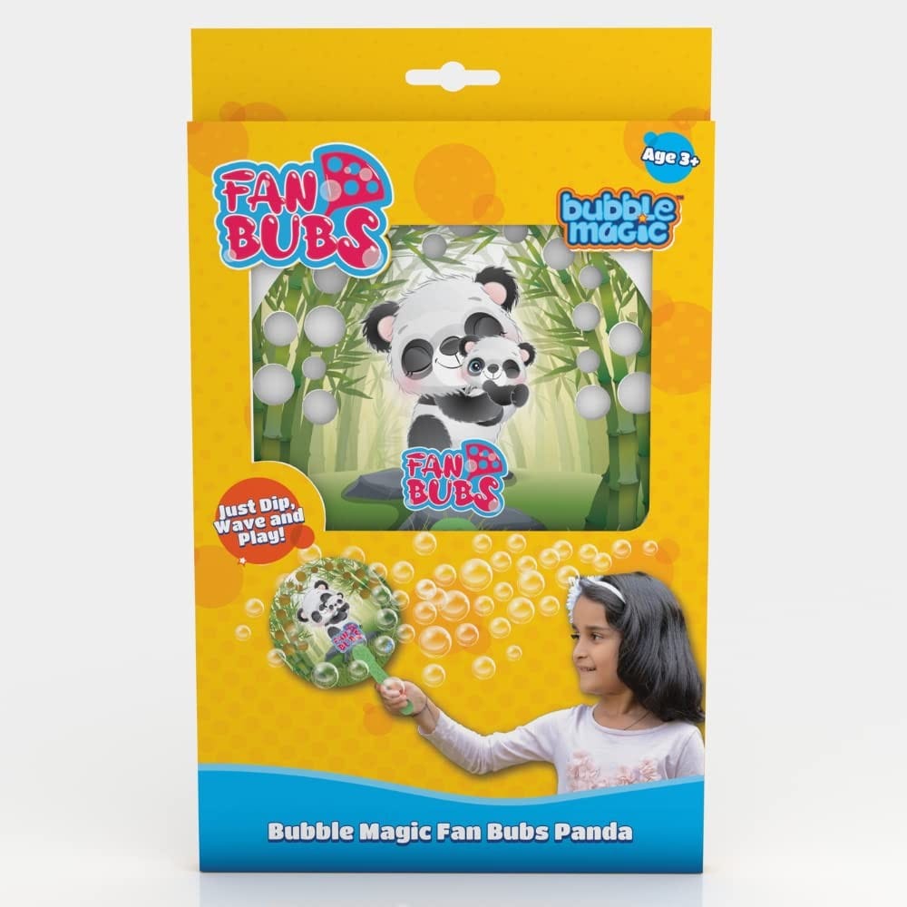 Bubble Magic FanBubs Panda Theme For Kids 3 Years and Above
