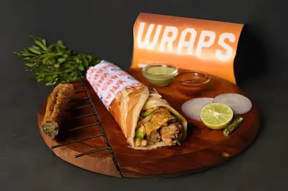 Double Mutton Seekh Roll