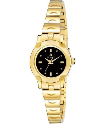 Aglance - Gold Metal Analog Womens Watch