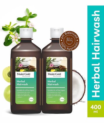 Mukti Gold Anti Hair Fall Shampoo 400 ( Pack of 2 )