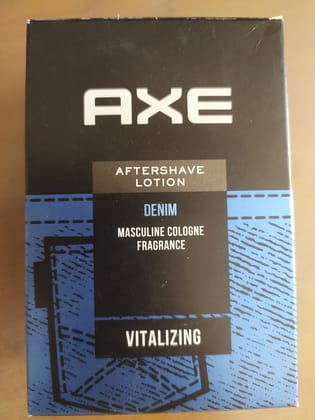 Axe Aftershave Lotion Denim Masculine cologne Fragrance Vitalizing 