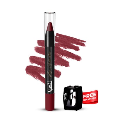 Glam21 Lip Seduction Non- Transfer Crayon Lipstick up to 12 Hours Stay | Lightweight & Longlasting|Creamy Matte | Smudge Proof - 3.6gm|Deep Maroon|05 Glam21 Lip Seduction Non- Transfer Crayon Lipstick up to 12 Hours Stay | Lightweight & Longlasting|Cream